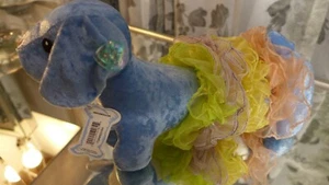 Unique Plush Dachshund-Like Dog Girls Hair Accessory Holder Toy Ponytail Clips - Picture 1 of 11