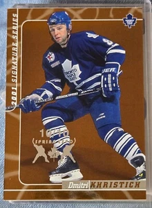 2000-01 BAP Signature Series Toronto Spring Expo Bronze #53 Dimitri Khristich/10 - Bild 1 von 2