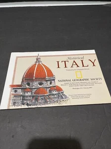 1995 National Geographic map Historical Italy - Picture 1 of 3