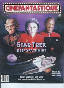 CINEFANTASTIQUE MAGAZINE STAR TREK DEEP SPACE NINE FROM APRIL 1993 - Picture 1 of 1