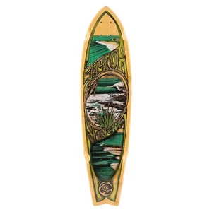 Sector 9 Longboard Bamboo Snapper 8.75" x 34" Cruiser Deck - Picture 1 of 3