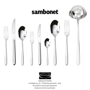 Sambonet - Hannah Mirror - Set posate 75 pezzi per 12 persone - Rivenditore - Picture 1 of 4