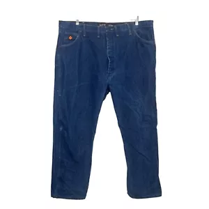 Wrangler Mens FR Relaxed Fit Jeans Flame-Resistant HRC2 Workwear Size 44x32 - Picture 1 of 8
