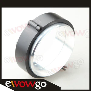 Universal 3" Turbo Clamshell Clamps Clamp Aluminum Black - Picture 1 of 6