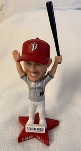 PETE ALONSO BOBBLEHEAD SGA NY METS BINGHAMTON RUMBLE PONIES POLAR BEAR - Picture 1 of 7