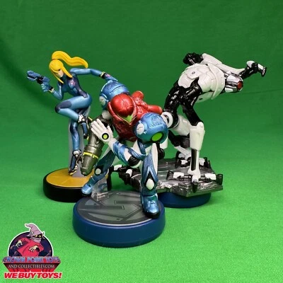 Nintendo METROID Amiibo Lote De 3 Foto 1 de 4