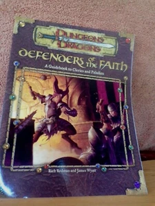  Dungeons & Dragons ' DEFENDERS of the FAITH "  NM /  FS  - Picture 1 of 3
