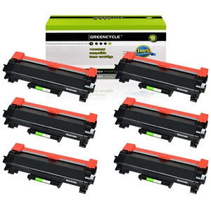 6PK TN760 Toner Cartridge Fit for Brother DCP-L2510D L2530DW DCP-L2550DW L2550DN - Picture 1 of 24