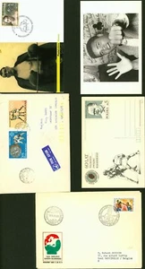 Lot of 5 different letters/postcards/FDC from dif.countries: Boxing.(VG) MV-9203 - Picture 1 of 2