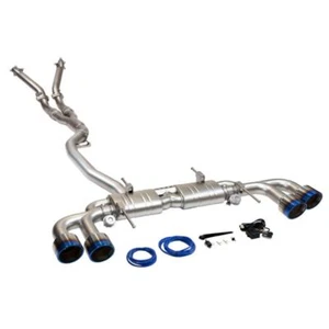 3.5" Turbo Back Valved Sports Exhaust 5" Burnt Tails for Nissan GTR R35 - Zdjęcie 1 z 6