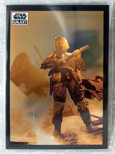 2022 Topps Chrome Star Wars Galaxy #53 The Infamous Boba Fett - Picture 1 of 2