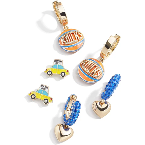 BaubleBar New York Knicks Logo Earrings Set Cover