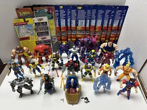 90er Toy Biz Marvel X-Men & X-Force Action Figuren Lot mit Kartenrückseiten - Bild 1 von 22
