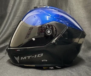 Nolan X-903 ULTRA CARBON with YAMAHA MT-10 Stickers Motorbike Touring Helmet - Picture 1 of 12