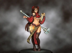 █ 30mm Resin Kingdom Death Pinup Preacher Unpainted Unbuild ONLY Figure WH048 - Picture 1 of 3