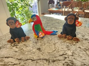 Lot of 3~ Original TY Beanie Babies~ See Description - Picture 1 of 8