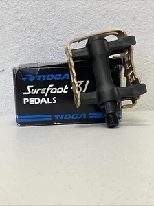 Tioga Surefoot 31 flat platform pedals Vintage Mountain Bike BMX NOS - Picture 1 of 7