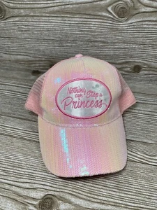 Disney Parks Exclusive Youth Sequin Nothing Can Stop A Princess Patch Snapback - Picture 1 of 4