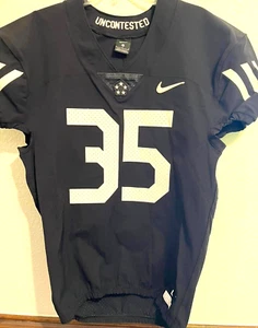 Nike Uncutested Talla LG Negro con blanco 35 delantero y 35 Hazard. Nuevo sin etiqueta. - Imagen 1 de 4