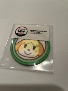 Nintendo Live Seattle 2023 Exclusive Isabelle Patch - Animal Crossing New Sealed - Picture 1 of 1