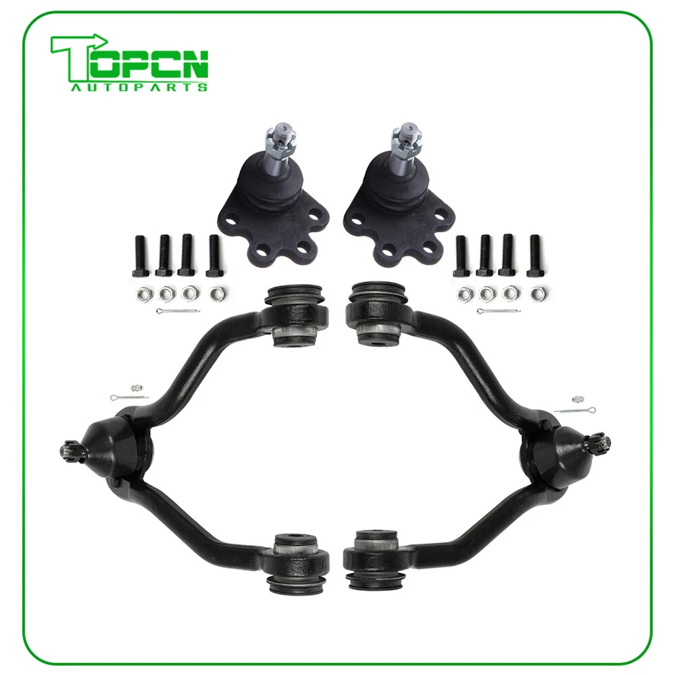 4x Front Upper Control Arm Ball Joint For 1988-1995 Chevrolet K1500 K2500 Blazer Foto 1 de 4