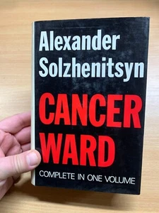 1970 ALEKSANDR SOLZHENITSYN CANCER WARD COMPLETE IN 1 VOLUME HARDBACK BOOK (P4) - Picture 1 of 18
