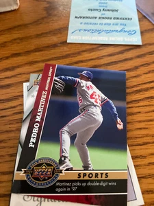 2009 Upper Deck 20th Anniversary Expos Multi-Sport Card #1079 Pedro Martinez - Picture 1 of 1