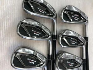 TaylorMade M4 2021 Iron Set 5-9,Pw 6pc Flex Regular ATMOS RED Graphite - Picture 1 of 10