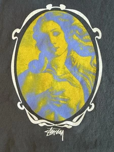 Stussy Brand - Hula Girl Mirror T Shirt (Men’s Size Large) Slate Blue - Picture 1 of 6