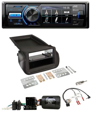 JVC Bluetooth Lenkrad USB DAB Autoradio für FIAT Fiorino ab 2008 - Bild 1 von 4