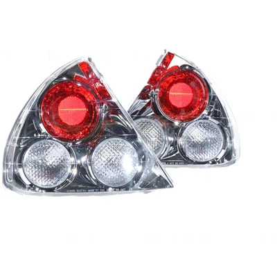 APG All Crash Chrome Tail Lamp Pair Aftermarket Suits Mitsubishi Lancer CE 6/... - image 1 of 2