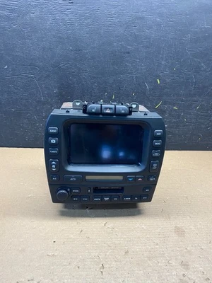 2001-2008 Jaguar X-Type Climate Control Control Screen Display Radio OE S6499 DG - Image 1 of 4