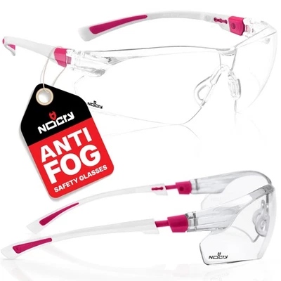 NoCry Anti Fog Safety Glasses for Women - UV Protection  Scratch Resistant - Image 1 of 4