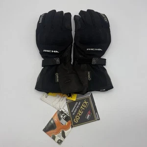 Guantes térmicos impermeables para motocicleta Richa Ice Polar GTX Gore-tex - negros - Imagen 1 de 12