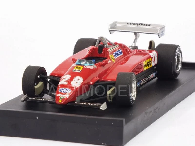 Ferrari 126 C2 Turbo GP Italy 1982 Mario Andretti 1 43 Brumm R288-upd