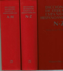 Ricardo Gullón / DICCIONARIO DE LITERATURA ESPAÑOLA E HISPANOAMERICANA - Picture 1 of 4