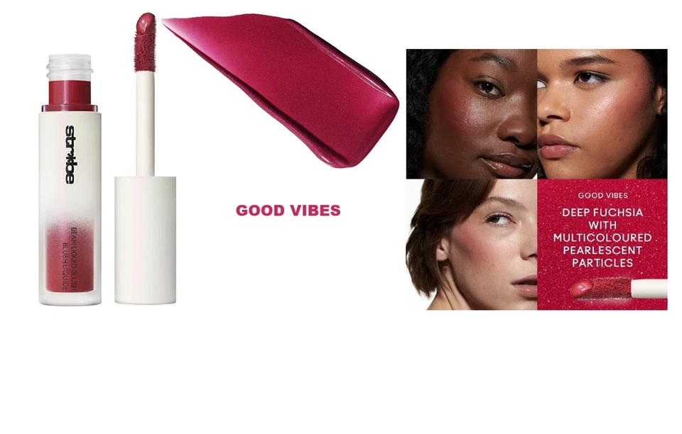 MAC Strobe Beam GOOD VIBES Liquid Blush Full Size 0.14 OZ NIB - Image 1 of 1
