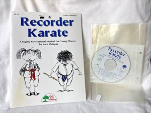 Recorder Karate Teacher's Handbook Plank Road Publishing elementary music + CD - Picture 1 of 3