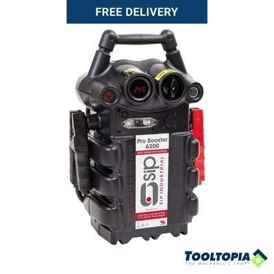 SIP Roadside Starter 6200 AGM Battery Pack Booster Jump Start 12V/24V 6200A - Image 1 of 4