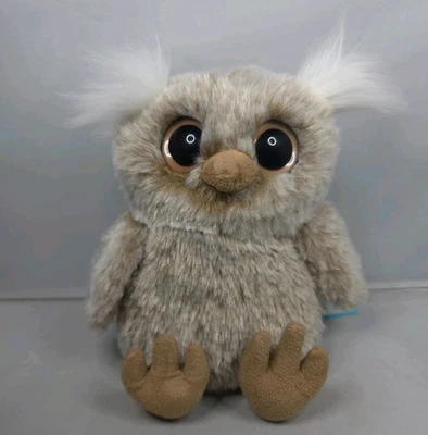BNWT Jellycat - Nocturne Owl - Rare Big Eye Plush Soft Toy 8" Beanie Medium HTF - Image 1 of 4