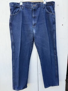 rustler jeans for men Size 42x30 Logo Pockets Classic  - Picture 1 of 2