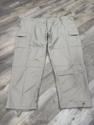 Pantalones Militares EE. UU. Rothco Hombres 4XL Caqui BDU Carga Ejército Táctico XXXXL Foto 1 de 4