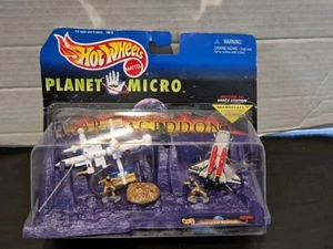 NOS 1997 Mattel Hot Wheels Planet Micro ARMAGEDDON Mission 3 Space Station - Picture 1 of 5