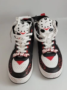 Freitag der 13. Schuhe GROUND UP Turnschuhe Herren Größe 8,5 Jason Voorhees - Bild 1 von 7