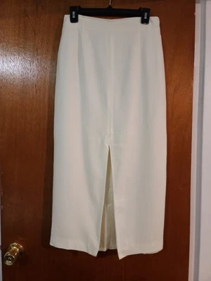 Vintage The Limited Off White Long Skirt Size 10 - Image 1 of 3