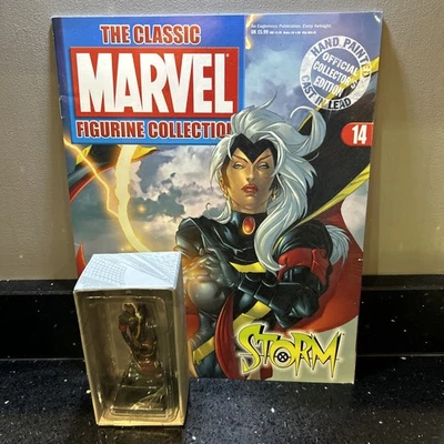 Classic Marvel Figurine Collection #14 Storm Complete With Magazine Foto 1 de 3