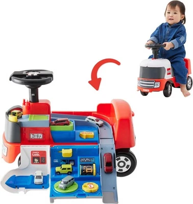 Tomica Ride-on Toy Transforming Drive Pit New from japan - Image 1 of 4