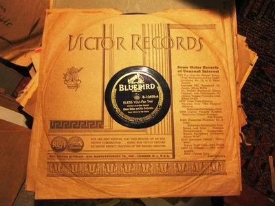1939 GLENN MILLER ORCH Swing Speaking of Heaven/ Bless You Ray Eberle BLUEBIRD - Image 1 of 3