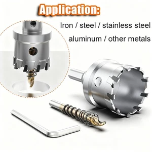 Hole Saw Drill Bit 14-75mm Stainless Steel For Metal Cast Iron Alloy Etc Cutting - Picture 1 of 33