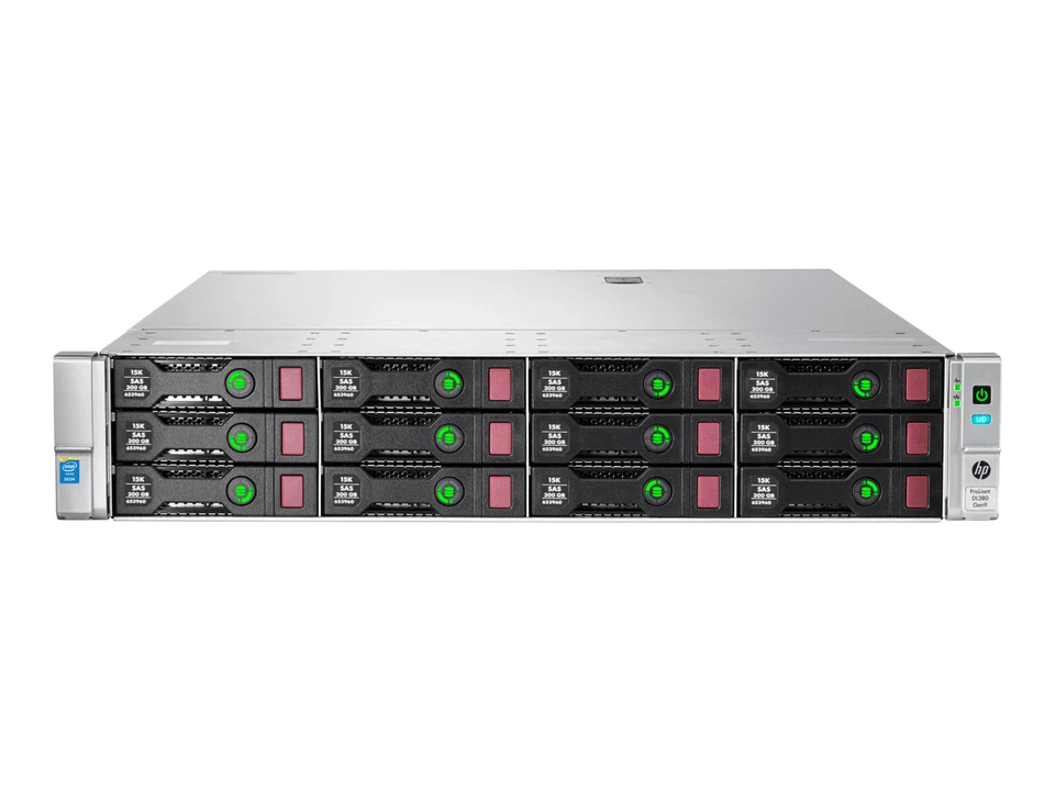HP ProLiant DL380 Gen9 LFF 2x 14Core E5-2697V3 2.60GHz 256GB DDR4 4x4TB SAS 3.5" - Image 1 of 4
